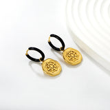 2mm x 12mm Black Drip Earring Hooks 14.6mm x 16.2mm Oval Halloween Spider Web Accessories asonjewelry