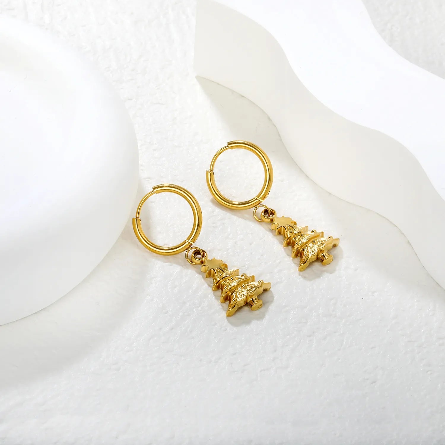 2.0*12mm Earrings Hooks 13.2*18mm Christmas Tree Accessories asonjewelry