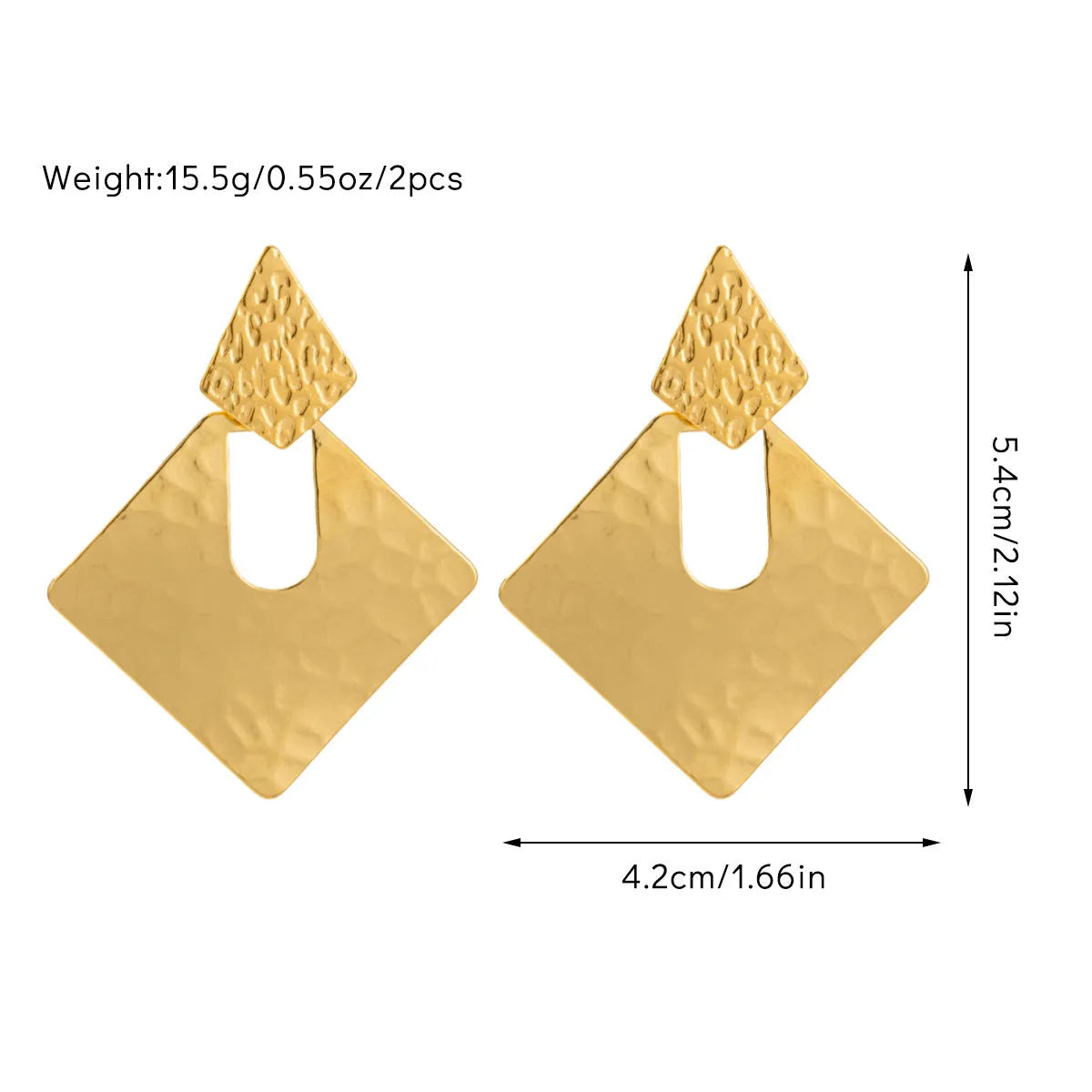 Wholesale Original design women's Stainless steel earrings From 2.46x3.68cm-6.45x3.5cm small jewelry simple 18K gold earrings Asonjewelry