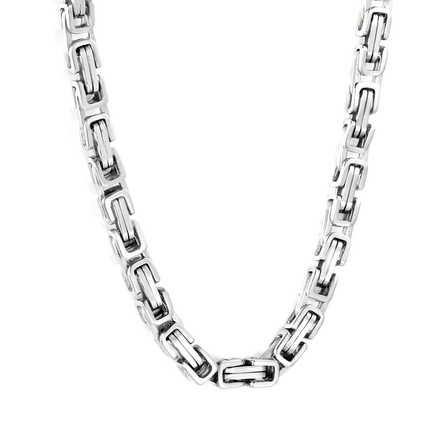 (LPC107050S)(LPC107060S)  Imperial Chain Steel Color - Asonjewelry