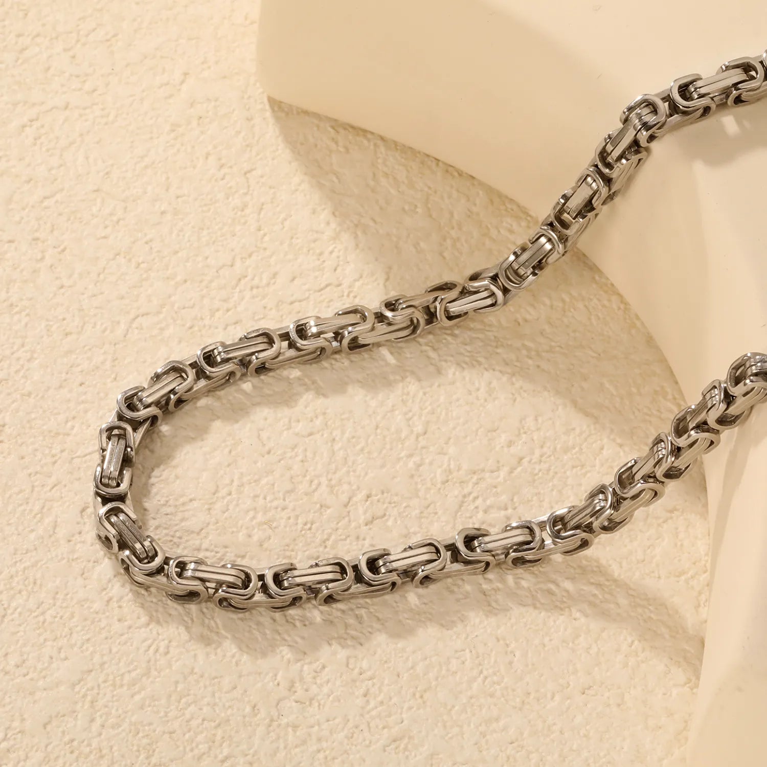 (LPC107050S)(LPC107060S)  Imperial Chain Steel Color - Asonjewelry