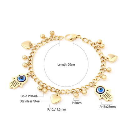 Accessories With Blue Cat's Eye Bracelet asonjewelry