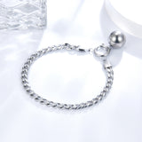 Fashion Stainless Steel Steel Ball Accessories Necklace