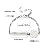 Long Stick a Card Accessories With Diamond Bracelet