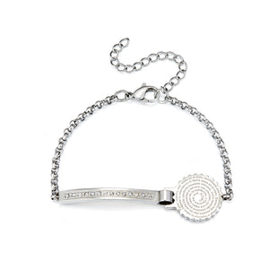 Long Stick a Card Accessories With Diamond Bracelet