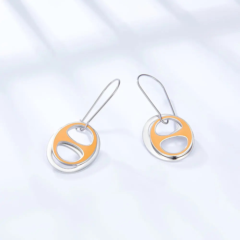 Fashion Size Pig Nose With Brown Earrings asonjewelry