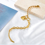 Heart-shaped Accessories with Special-shaped White Pearl Bracelet