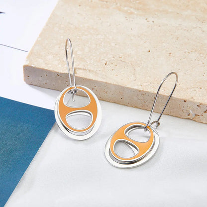 Fashion Size Pig Nose With Brown Earrings asonjewelry