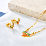 Stainless Steel Bikini Mixed Color Jewelry Set