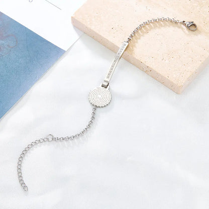 Long Stick a Card Accessories With Diamond Bracelet asonjewelry