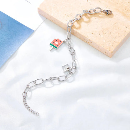 Popsicle Mixed Color+Heart Shape Accessories Bracelet asonjewelry