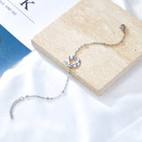 Stainless Steel Round Hollow Accessory Bracelet