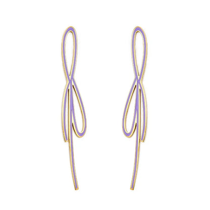 Trendy Woman Geometric Drop Earrings Brand Design Dangle Pendients Steel Acrylic Summer Boho Beach Holiday Jewelry asonjewelry