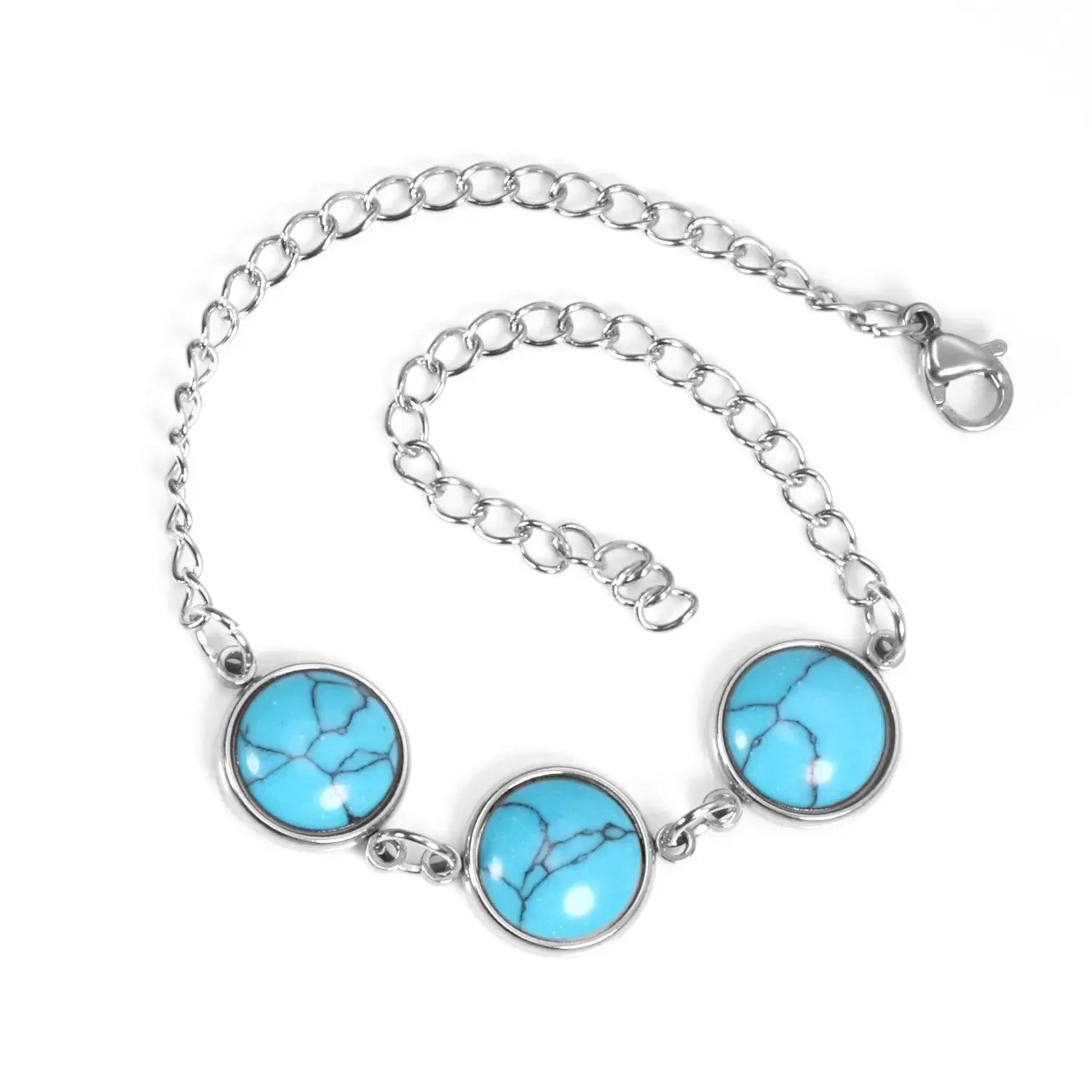 Green red rineston zircon chain bracelet charms stainless steel bracelet & bangle gold vacuum bracelets pulseras asonjewelry