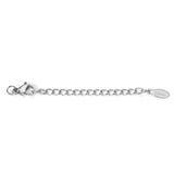 ASON 10pcs/lots Chain Connector With Lobster Clasp and Tag Extender Stainless Steel For Bracelet Necklace DIY Jewelry Accessory