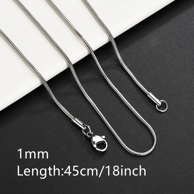 ASON Stainless Steel Twist Snake Fat Snake Blade Chain Necklace Gold Color For Women Men For DIY Fashion Jewelry Making Support asonjewelry