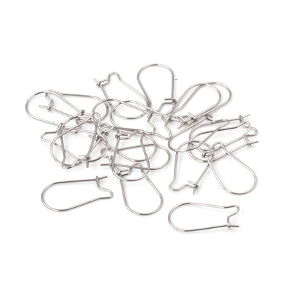 ASON 100pcs/lot Gold/Silver Color Stainless Steel French Lever Earrings Hook Ear Finding for Jewelry Making DIY Accessories asonjewelry