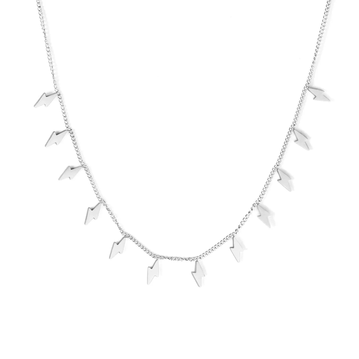 Bohemia Star Collier Elegant Stainless Steel Jewelry Flash Women's Chains Necklaces Office Lady Collars asonjewelry