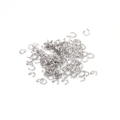 ASON 1000pcs/Lot Jump Rings Split Rings Connector Stainless Steel Gold Color For DIY Necklace Bracelet Jewelry Making Wholesale asonjewelry