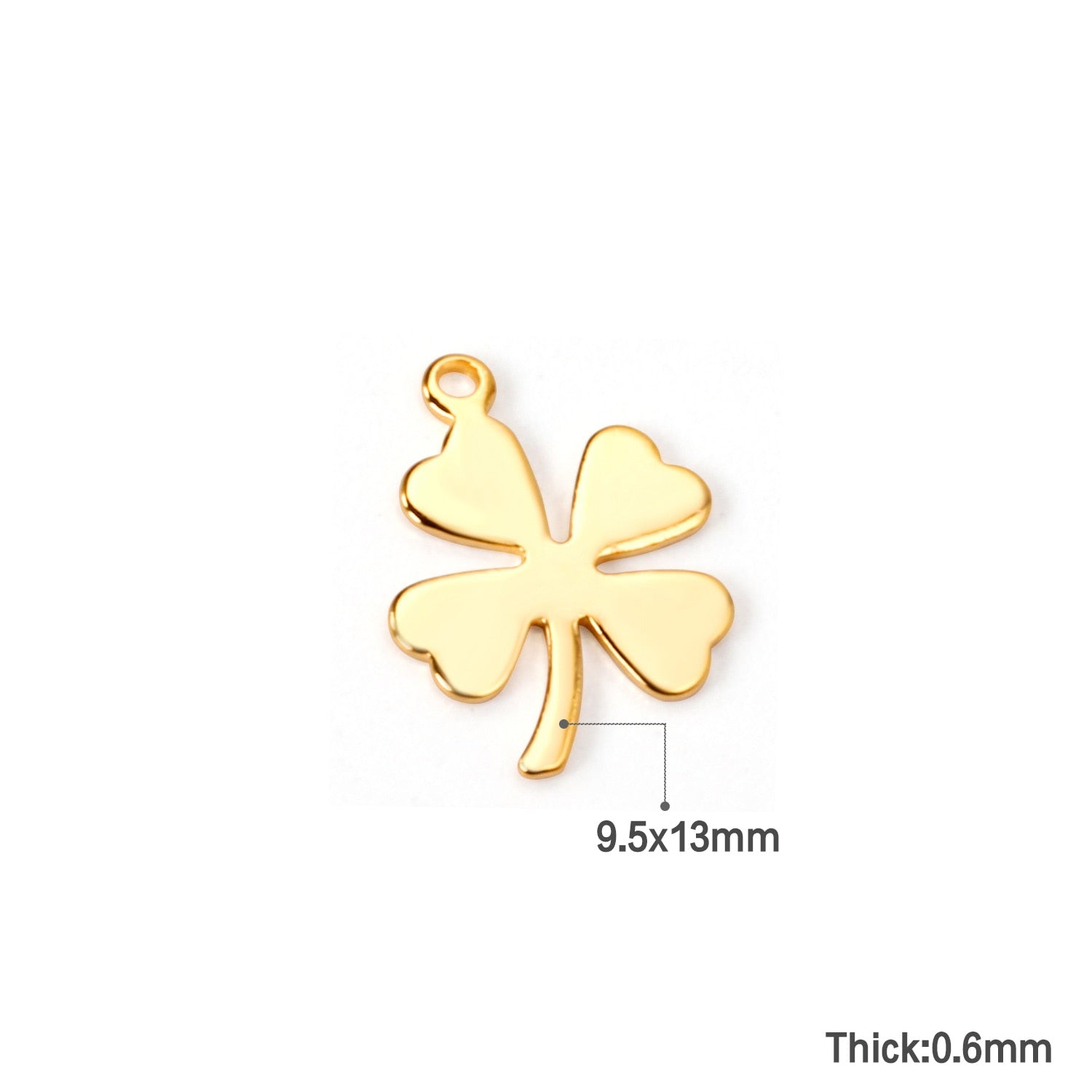 ASON 100Pcs/Lots Perforated Star Charm Moon Butterfly Heart  Flower Leaf Cross Pendant For DIY Necklace Bracelet Jewelry Making asonjewelry