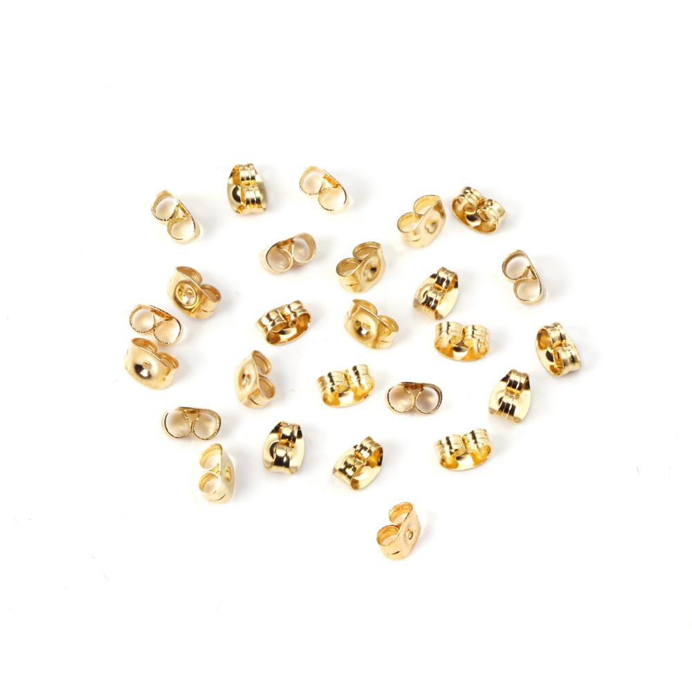 ASON 1000pcs Silver Color Earring Back Plug Earring Setting Base for Ear Stud Jewelry Accessories DIY Jewellery Making Supplies asonjewelry
