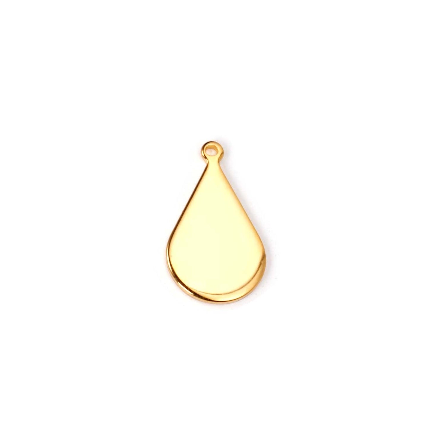 ASON 100pcs/lot Stainless Steel Oval Pendant Charm Wholesale Gold Silver Color For Necklace Bracelet Jewelry Making Supplies asonjewelry