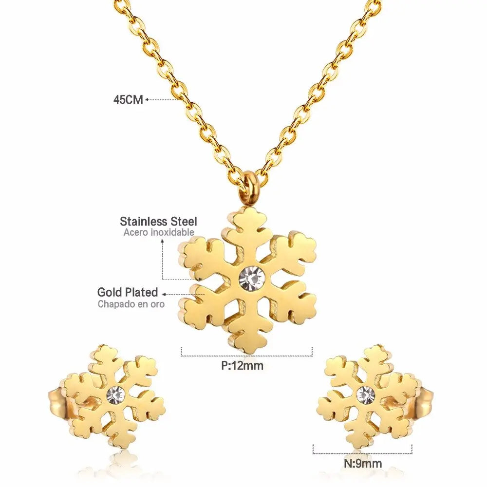 Luxury Wedding Jewelry Set Necklace Earings Sets For Women Engagement Gift asonjewelry