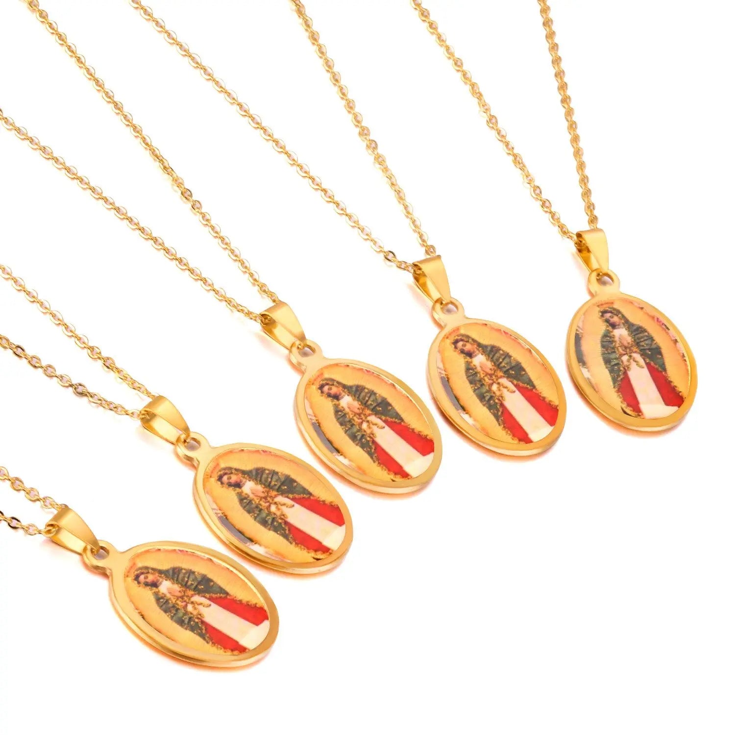 316L Stainless Steel Necklace Pendant For Women Jewelry-107801G asonjewelry