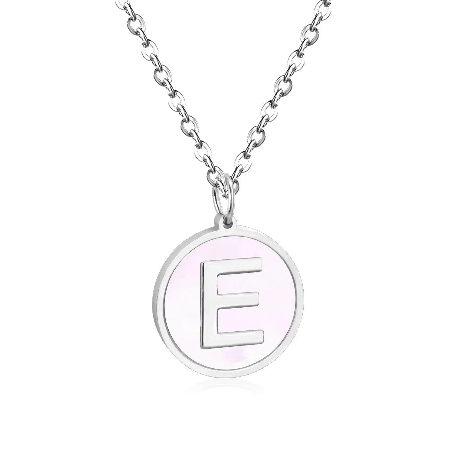 New and Hot 316L Stainless Steel Alphabet Pendant Necklace 26 Letters A-Z Choker Necklaces Jewelry asonjewelry