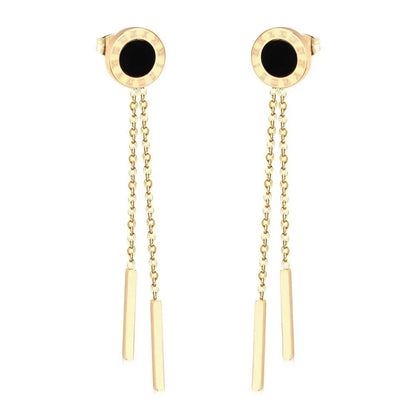 Tassel Stainless Steel Dangle Christmas Earrings For Women Fashion 2020 Earings Set Jewelry pendientes brincos bulk asonjewelry