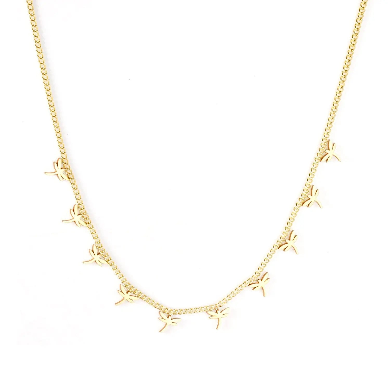 Bohemia Star Collier Elegant Stainless Steel Jewelry Flash Women's Chains Necklaces Office Lady Collars asonjewelry