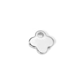 ASON 100pcs/lot Fashion Flower Pendant With Holes Stainless Steel For Necklace Bracelet DRY Handmade Jewelry Making Supplies