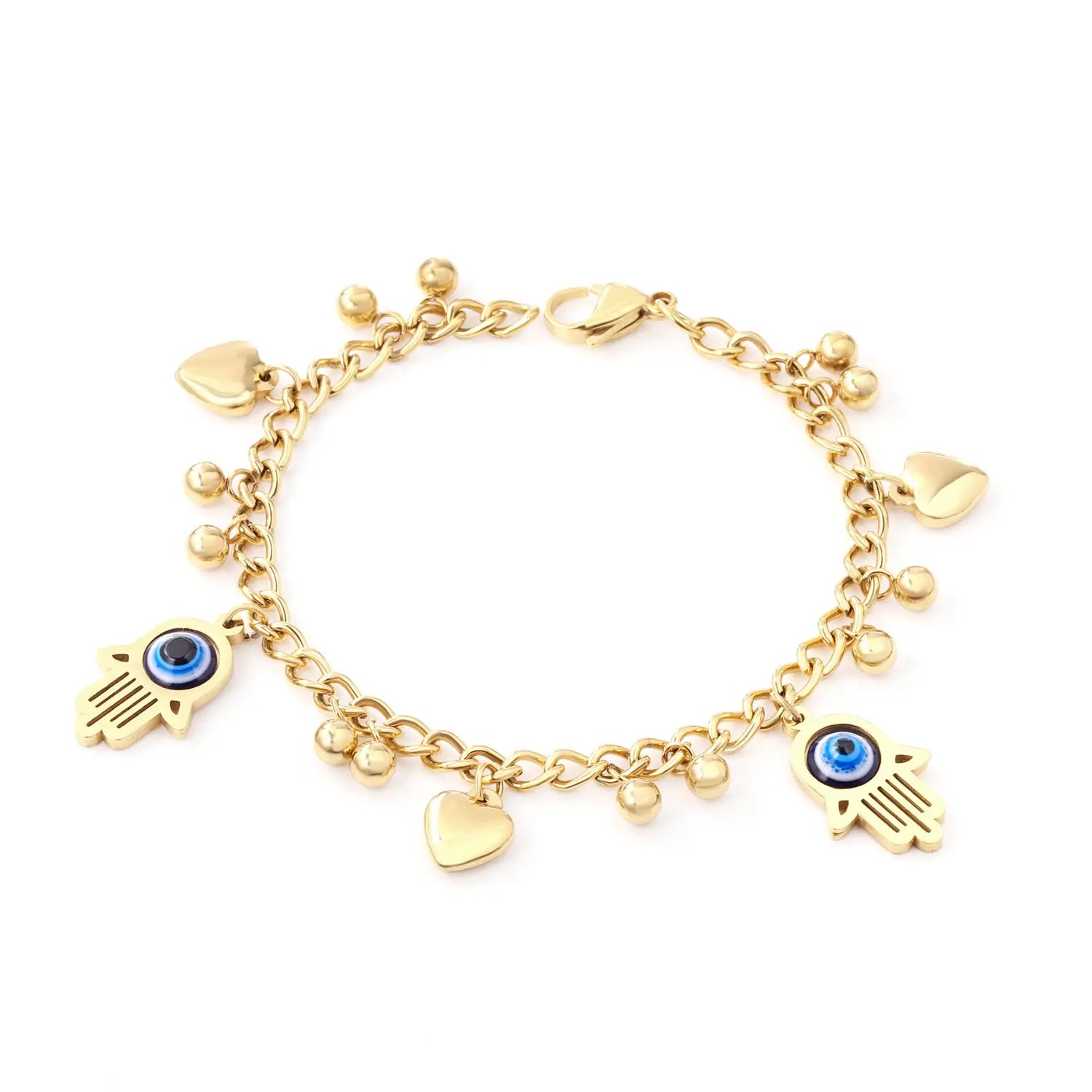 Accessories With Blue Cat's Eye Bracelet asonjewelry