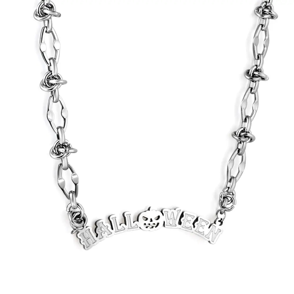 Stainless Steel HALLOWEEN Accessory Necklace asonjewelry