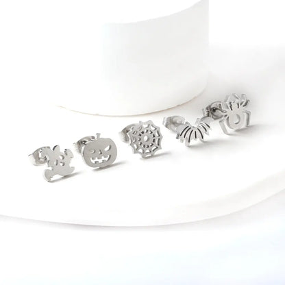 Halloween Series - Cut Glossy Mixed Stud Earrings asonjewelry