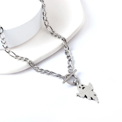 2022 New Halloween Ghost Accessory Necklace asonjewelry