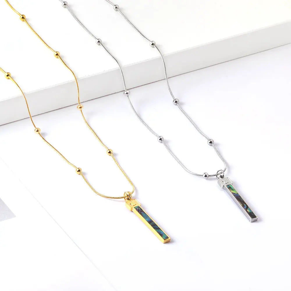 Halloween New Long Colorful Shell Accessory Necklace asonjewelry