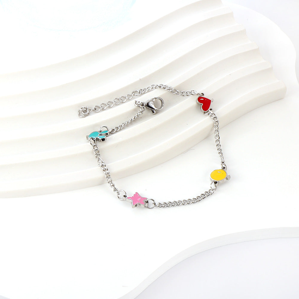 Rabbit+Star+Balloon+Heart-shaped Mixed Color Accessories Bracelet asonjewelry