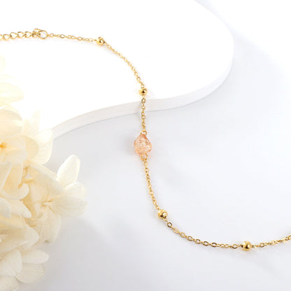 New Shaped and Mixed-Color Zirconia Bracelet For Women（Color Random Deliver） asonjewelry