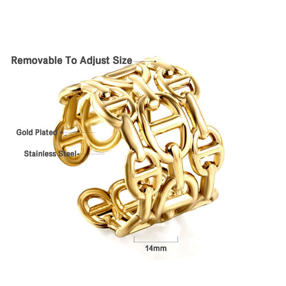 2023 New Fashion Multilayered Ring For Women asonjewelry