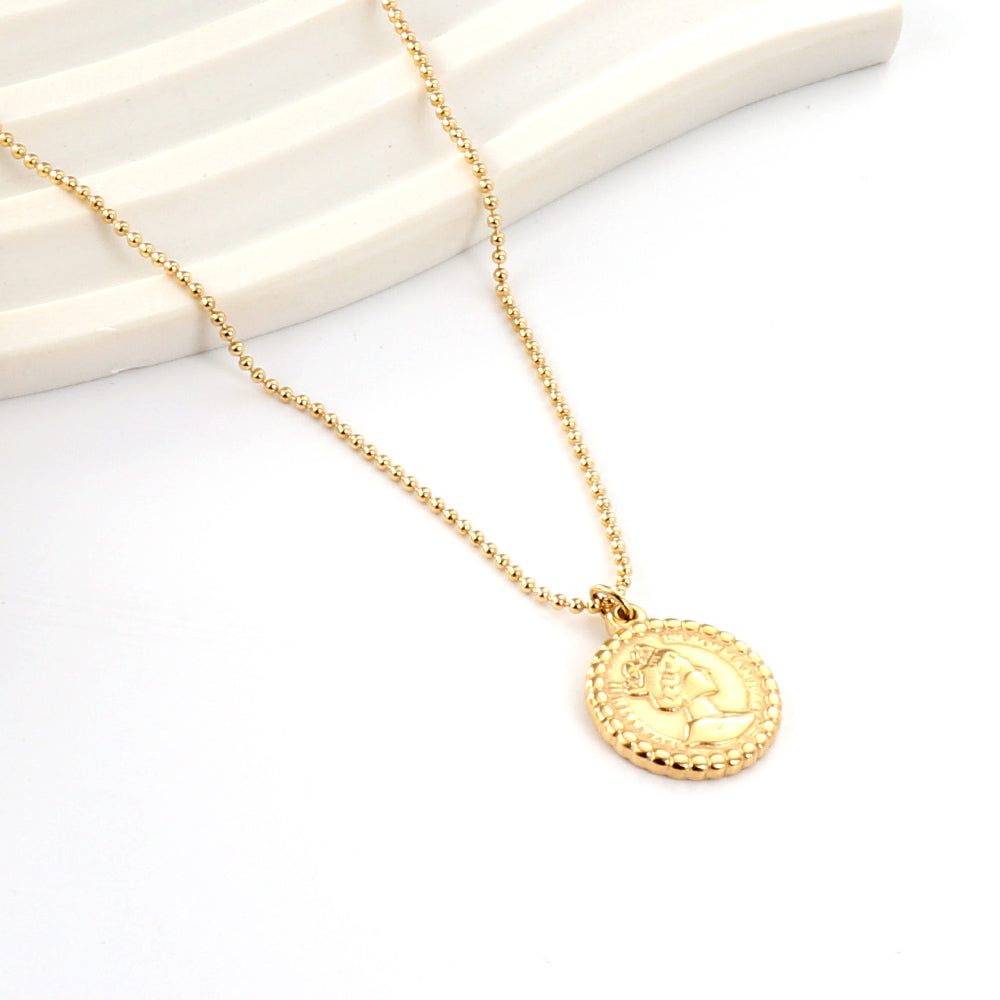 2023 New Fashion Portrait Pendant Necklace asonjewelry