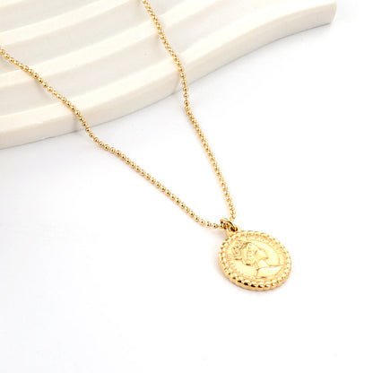 2023 New Fashion Portrait Pendant Necklace asonjewelry