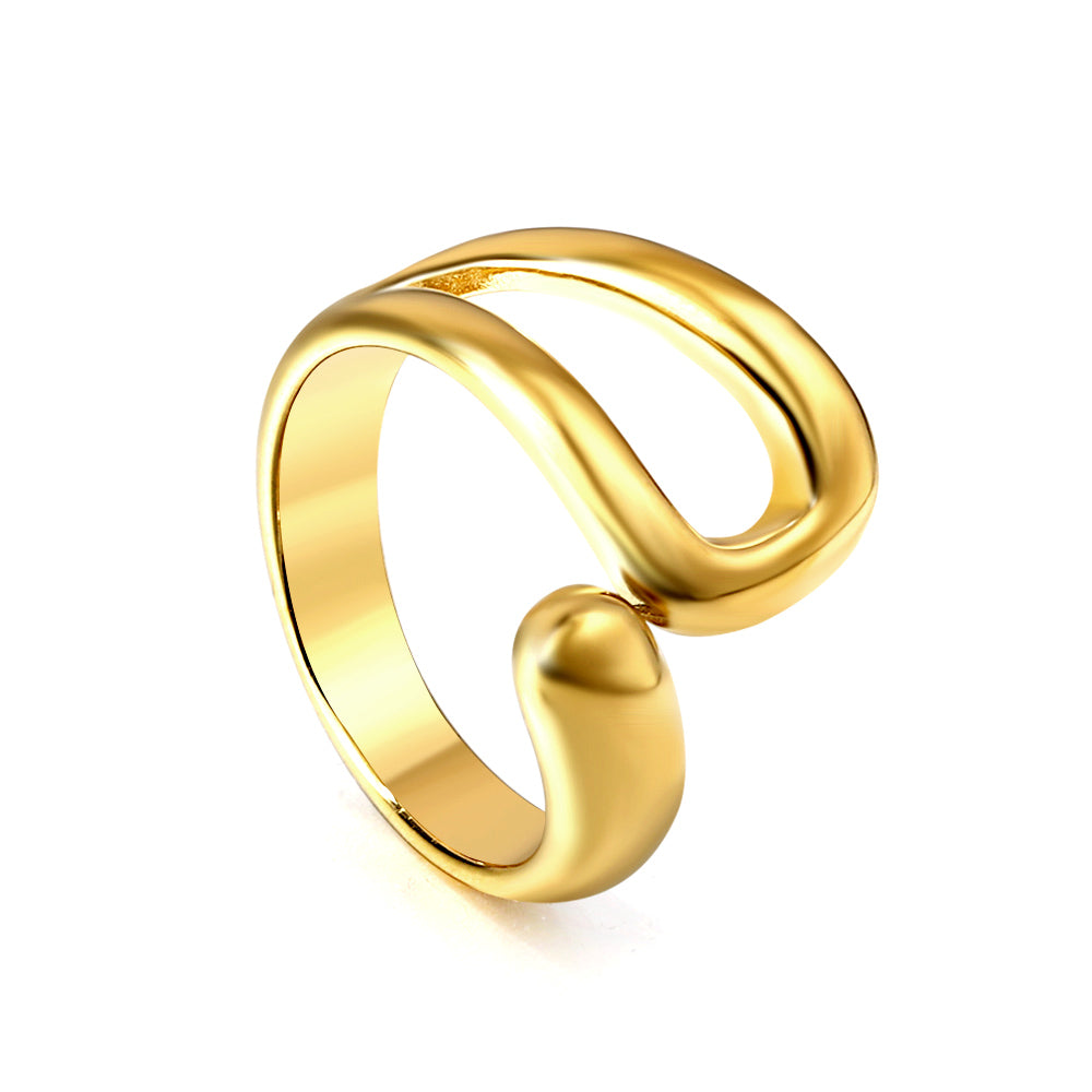 18K Gold Plated Rings the latest design of gold ring asonjewelry