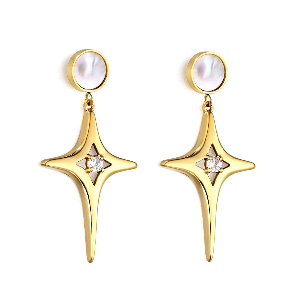 The latest models of gold Earrings fall sense Drop Earrings asonjewelry