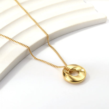 Fashionable minimalist pendant necklace asonjewelry