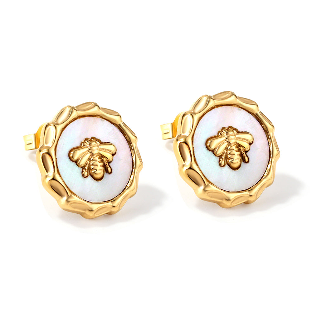 The latest models of gold Earrings fall sense Stud Earrings asonjewelry