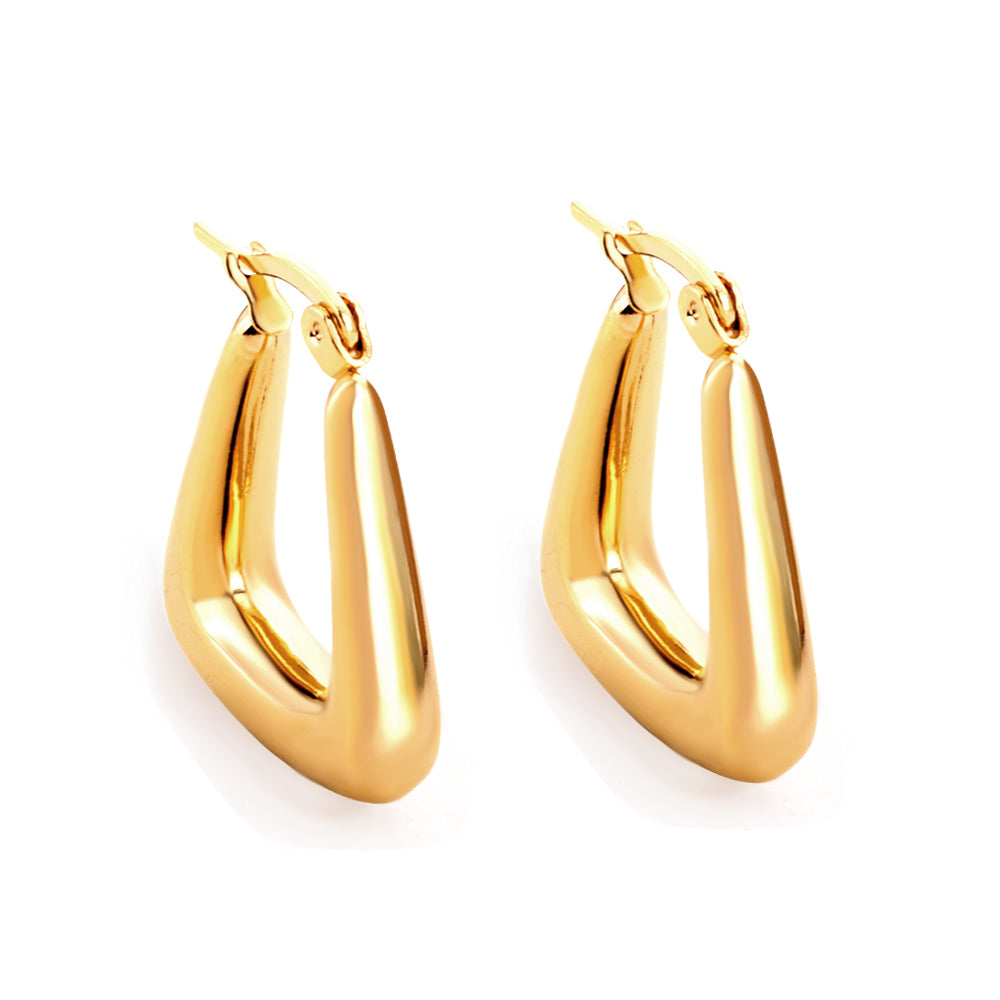 Anti-allergy 18k Gold-plated Earrings For Women asonjewelry