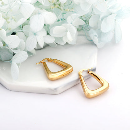 Anti-allergy 18k Gold-plated Earrings For Women asonjewelry