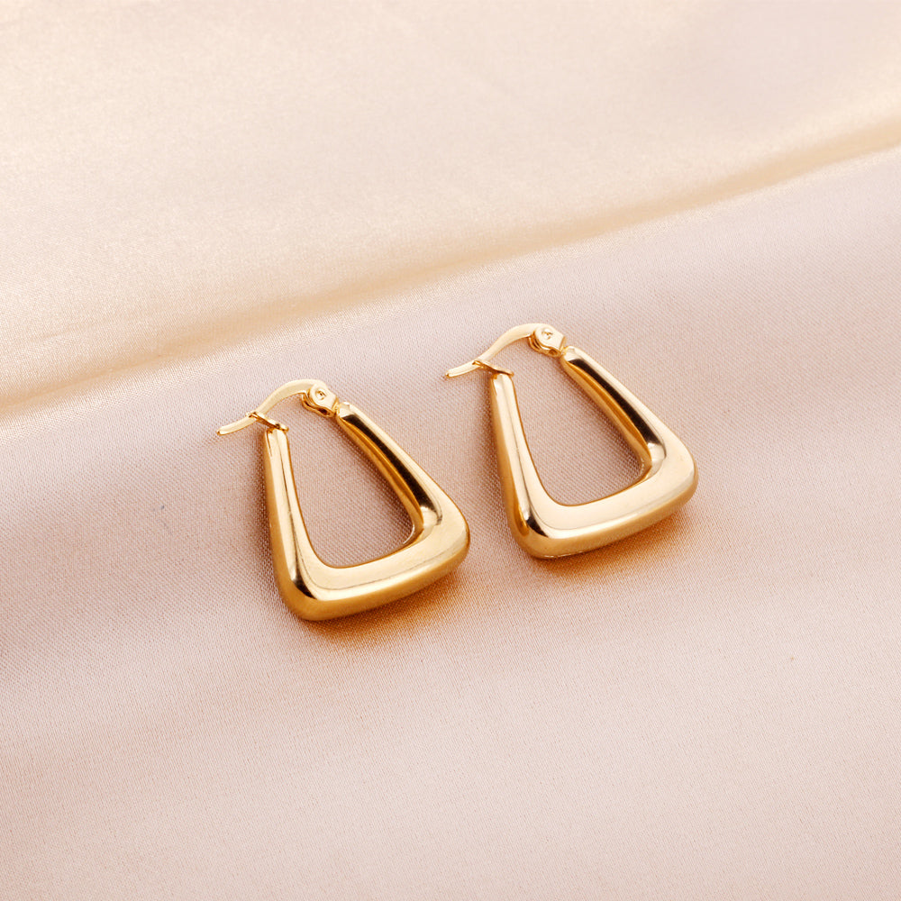 Anti-allergy 18k Gold-plated Earrings For Women asonjewelry