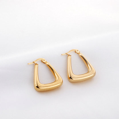 Anti-allergy 18k Gold-plated Earrings For Women asonjewelry